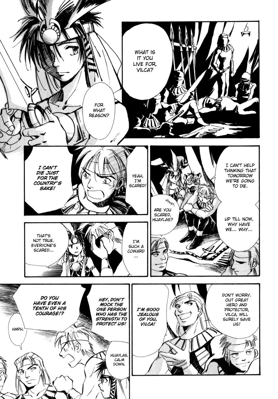 Jikuu Tenshou Nazca Chapter 6 page 27 - Chapter 6: The Inti Maiden