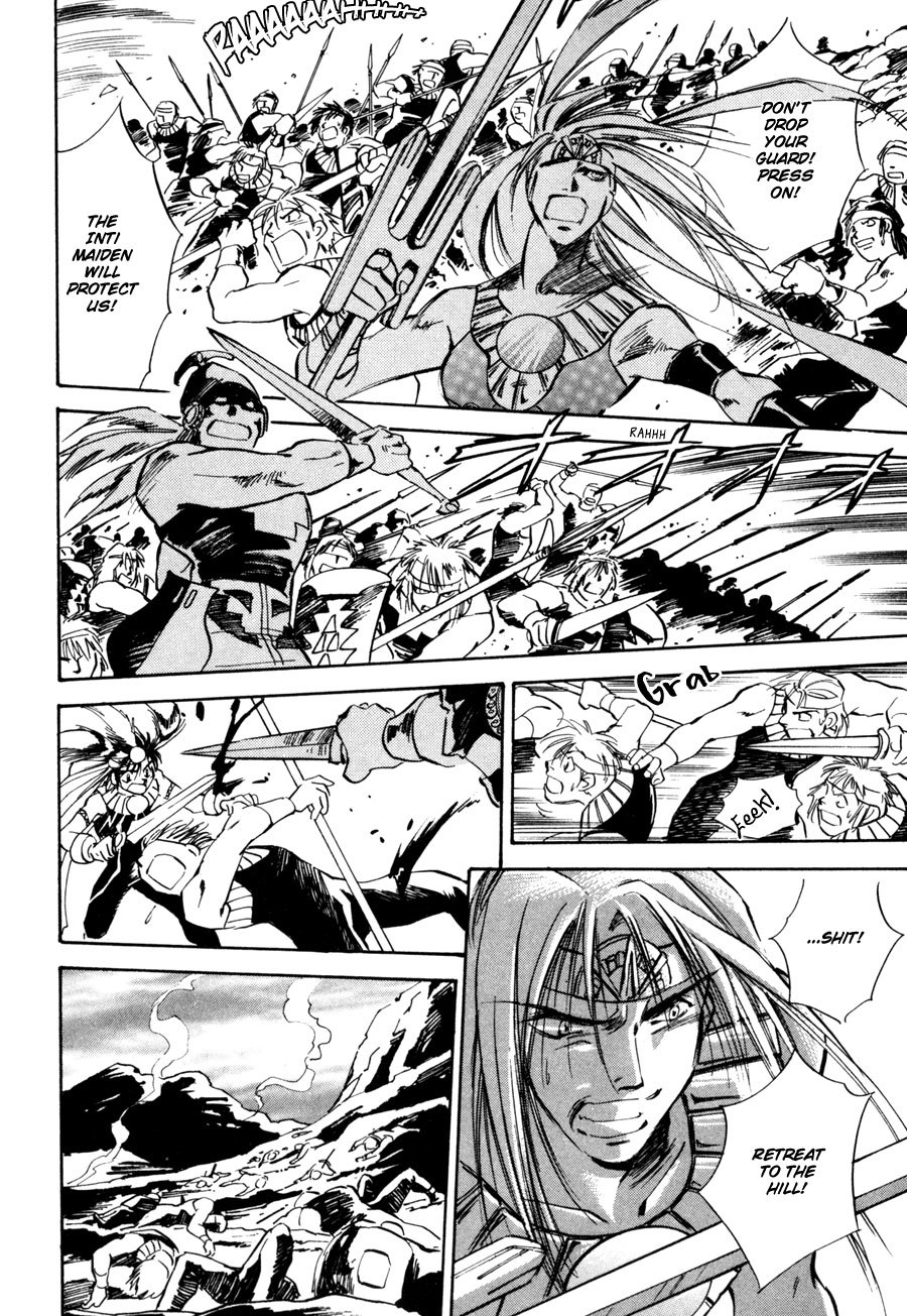 Jikuu Tenshou Nazca Chapter 6 page 32 - Chapter 6: The Inti Maiden