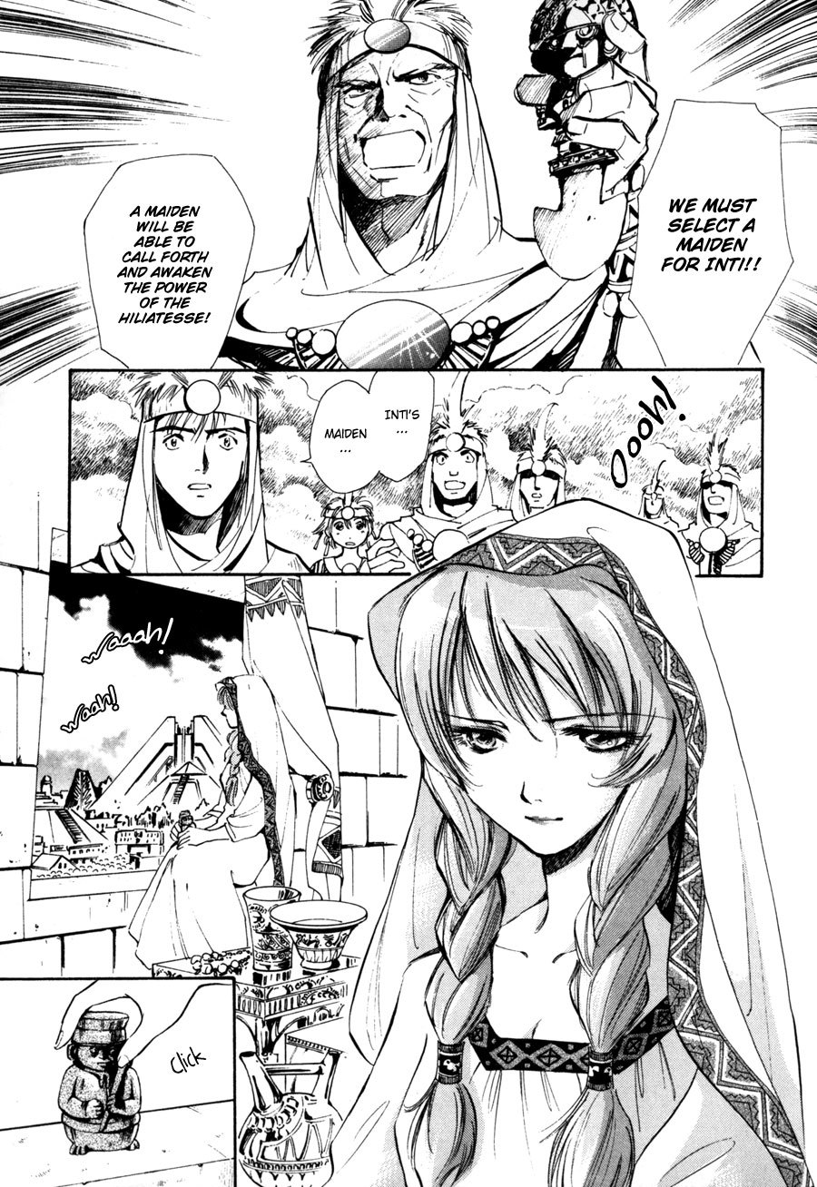 Jikuu Tenshou Nazca Chapter 6 page 4 - Chapter 6: The Inti Maiden