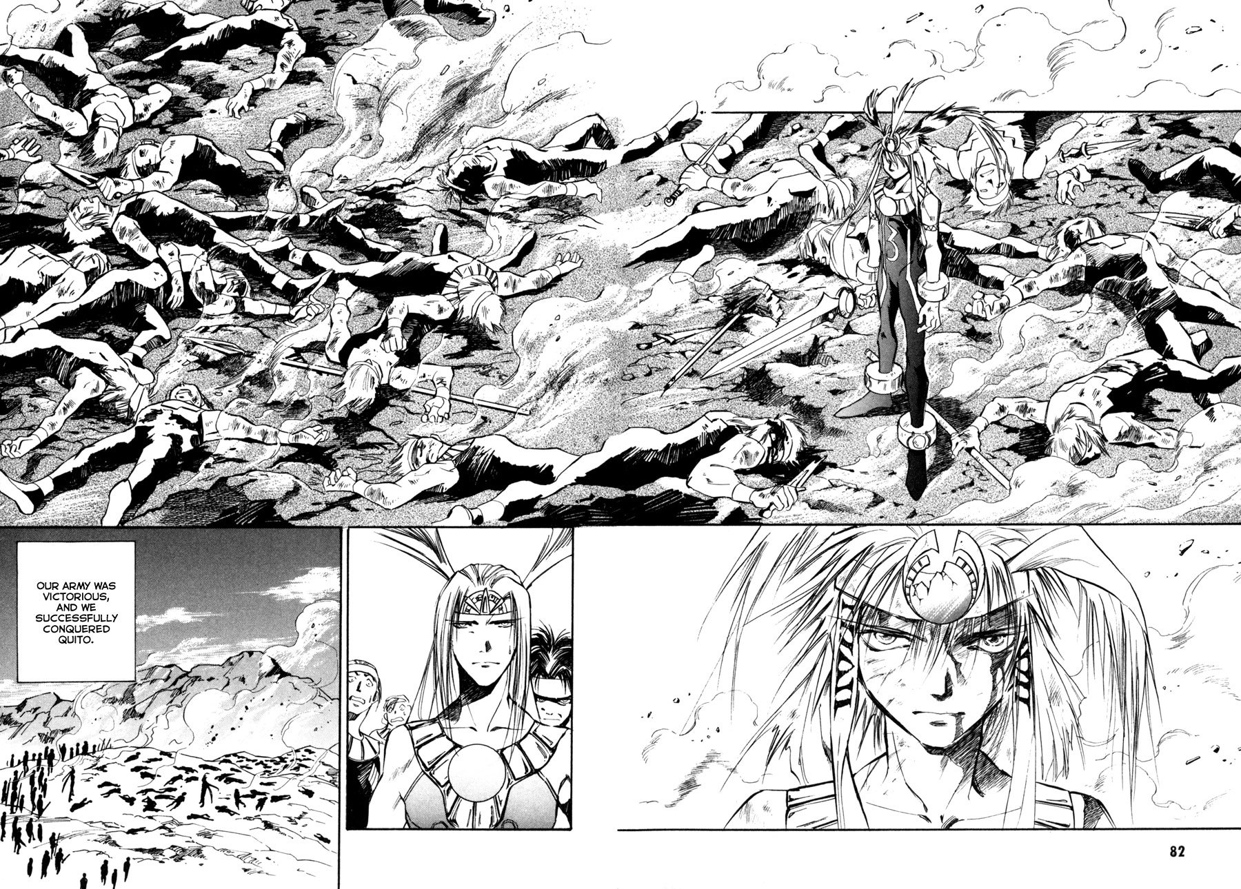 Jikuu Tenshou Nazca Chapter 6 page 44 - Chapter 6: The Inti Maiden