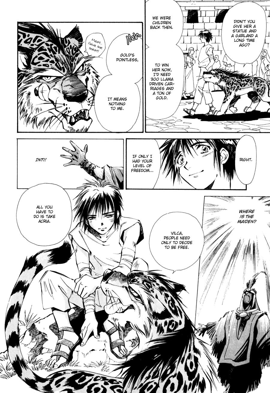 Jikuu Tenshou Nazca Chapter 6 page 9 - Chapter 6: The Inti Maiden