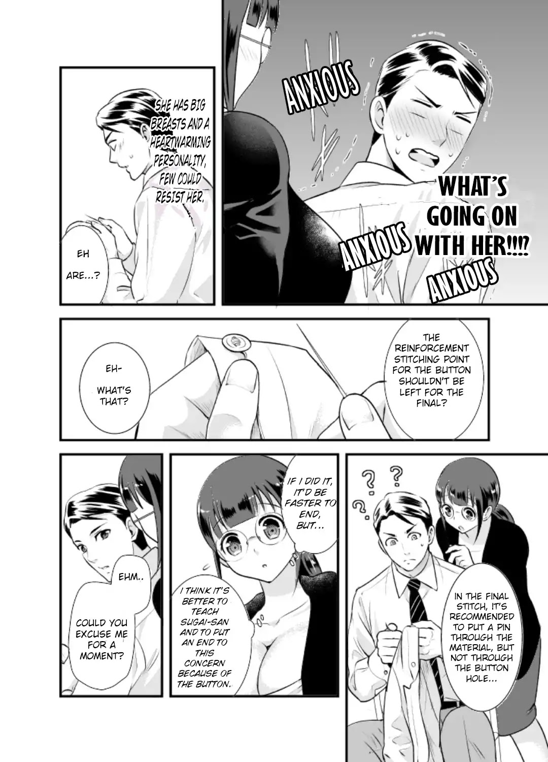 Jimi Joshi x Osekkai Danshi Chapter 1 page 12 - Chapter 1