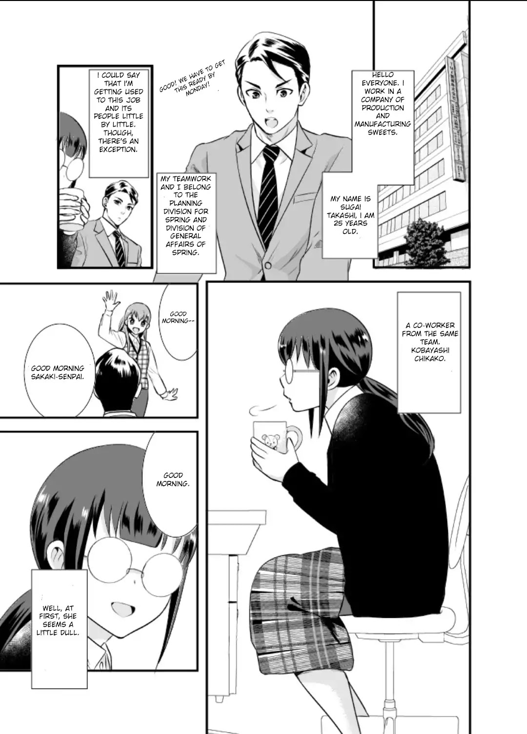 Jimi Joshi x Osekkai Danshi Chapter 1 page 3 - Chapter 1