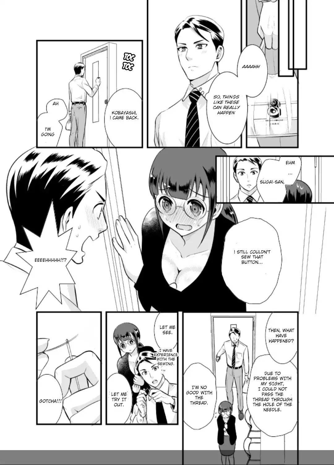 Jimi Joshi x Osekkai Danshi Chapter 1 page 9 - Chapter 1