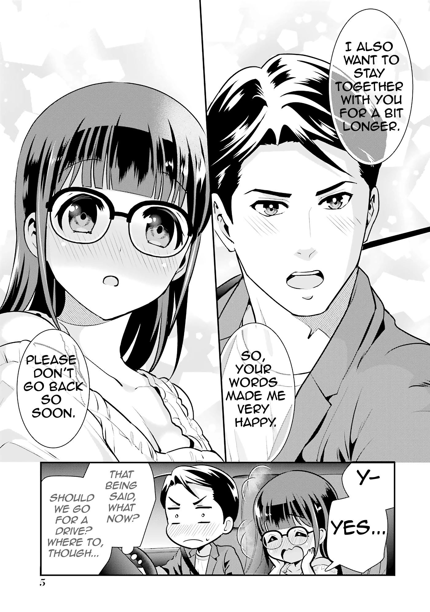 Jimi Joshi x Osekkai Danshi Chapter 14 page 5 - Chapter 14