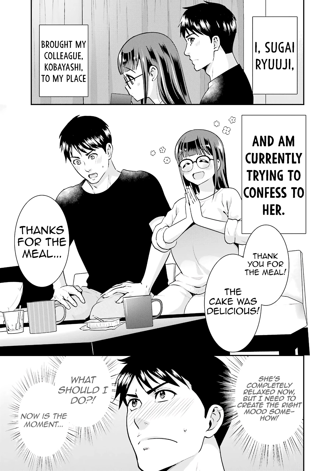 Jimi Joshi x Osekkai Danshi Chapter 16 page 1 - Chapter 16