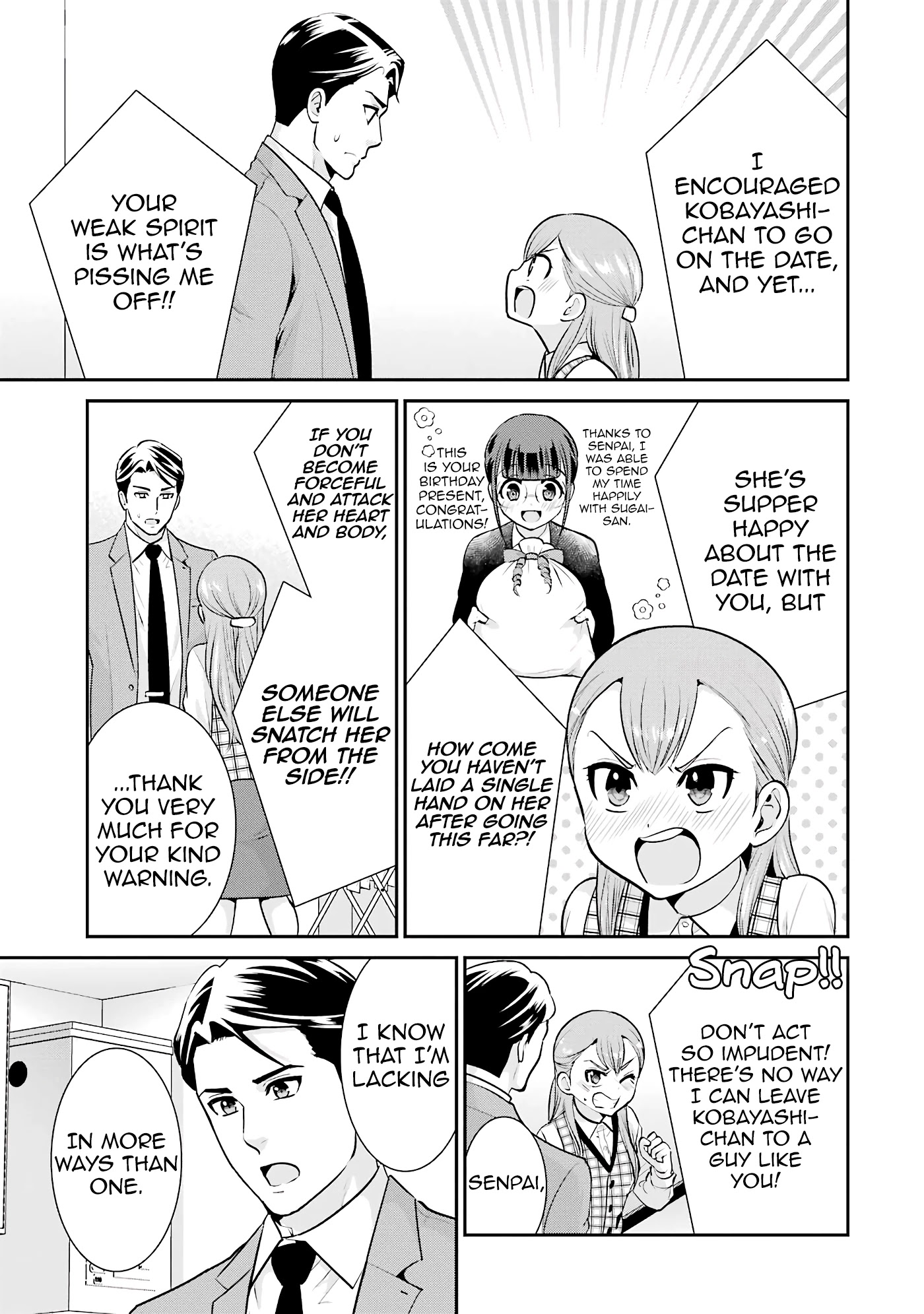 Jimi Joshi x Osekkai Danshi Chapter 16 page 25 - Chapter 16