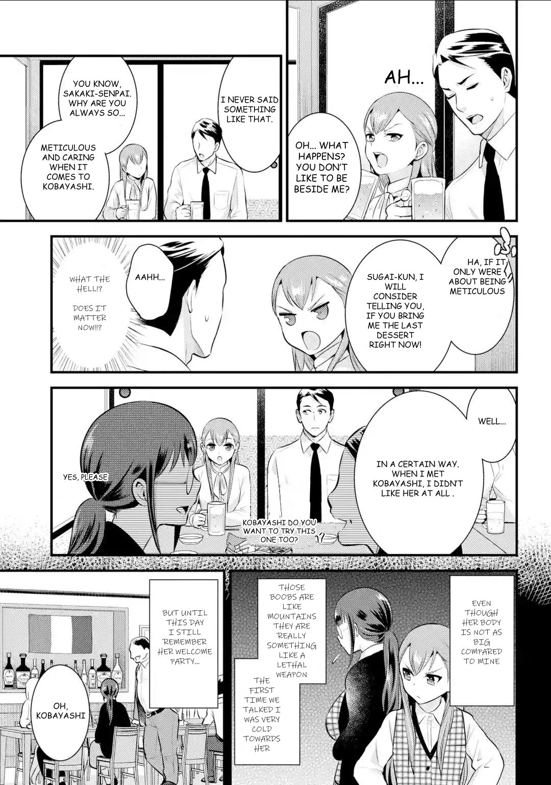 Jimi Joshi x Osekkai Danshi Chapter 4 page 5 - Chapter 4: chapter 4