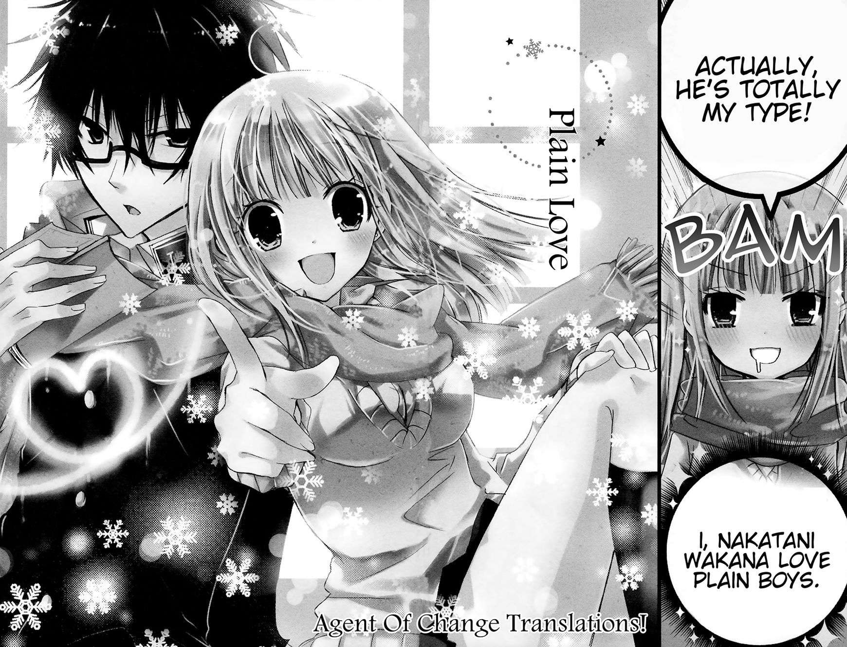 Jimikoi Chapter 1 page 4 - Chapter 1 : Plain Love
