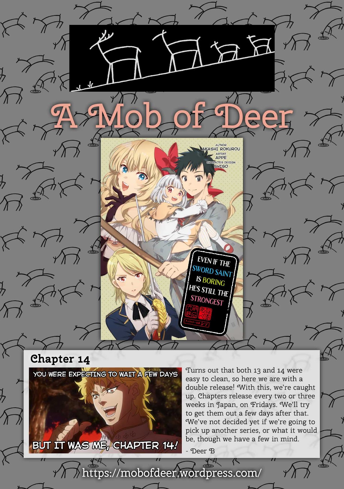 Jimina Ken Sei Wa Sore Demo Saikyoudesu Chapter 14 page 1 - Chapter 14
