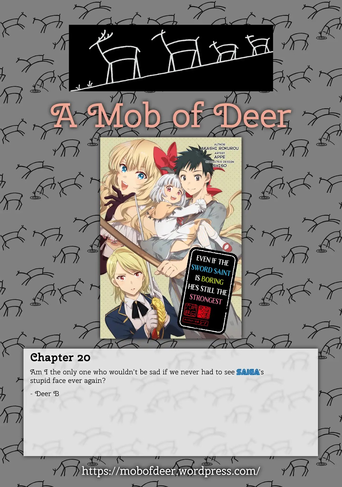 Jimina Ken Sei Wa Sore Demo Saikyoudesu Chapter 20 page 1 - Chapter 20