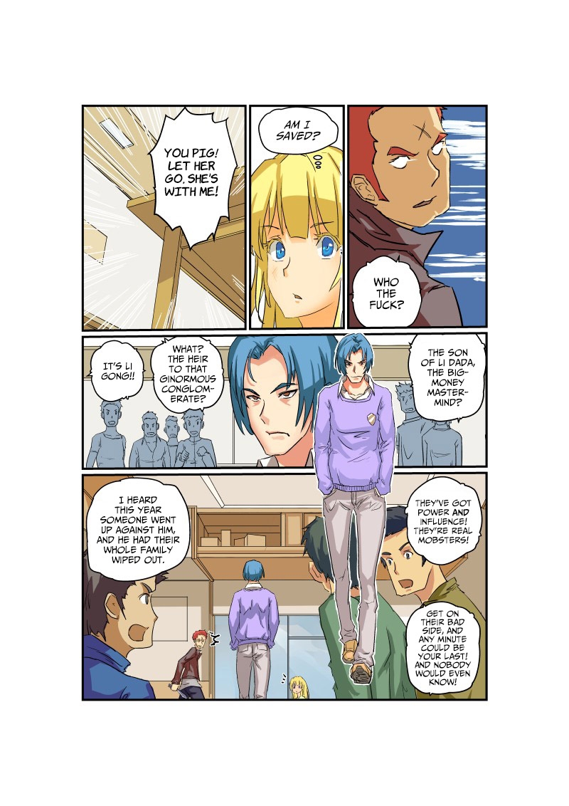 Jin Tian Kai Shi Zuo Nu Shen Chapter 3 page 5 - Chapter 3: The Weak Hero Saves The Girl