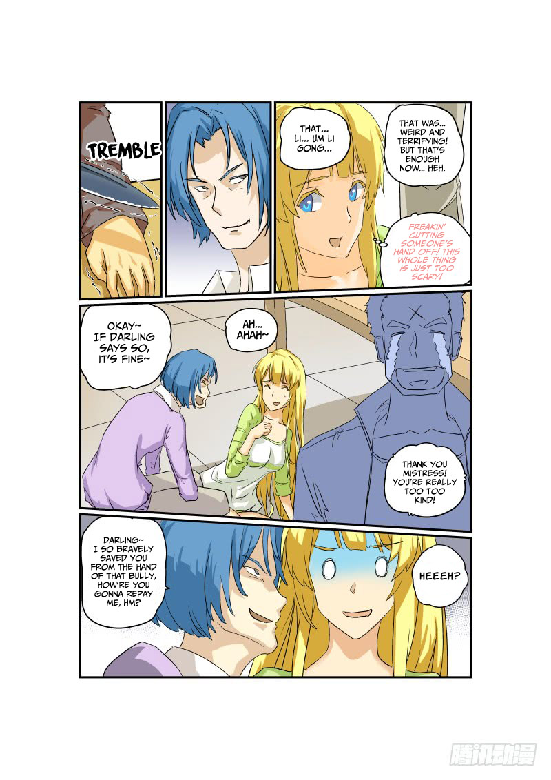 Jin Tian Kai Shi Zuo Nu Shen Chapter 3 page 8 - Chapter 3: The Weak Hero Saves The Girl