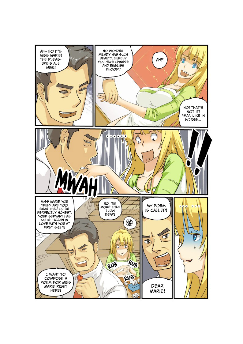 Jin Tian Kai Shi Zuo Nu Shen Chapter 4 page 4 - Chapter 4: Ma Li and Marie