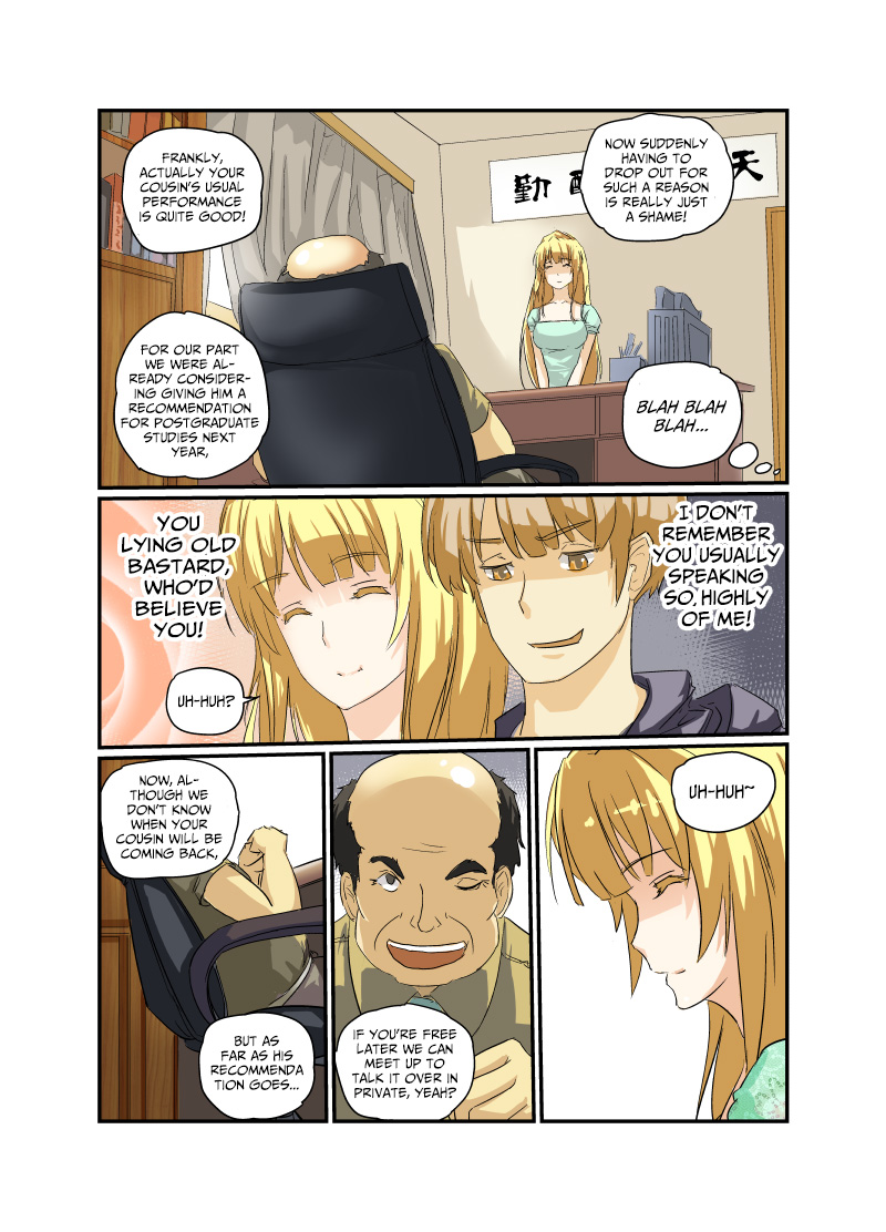 Jin Tian Kai Shi Zuo Nu Shen Chapter 7 page 10 - Chapter 7: School Queen Smackdown