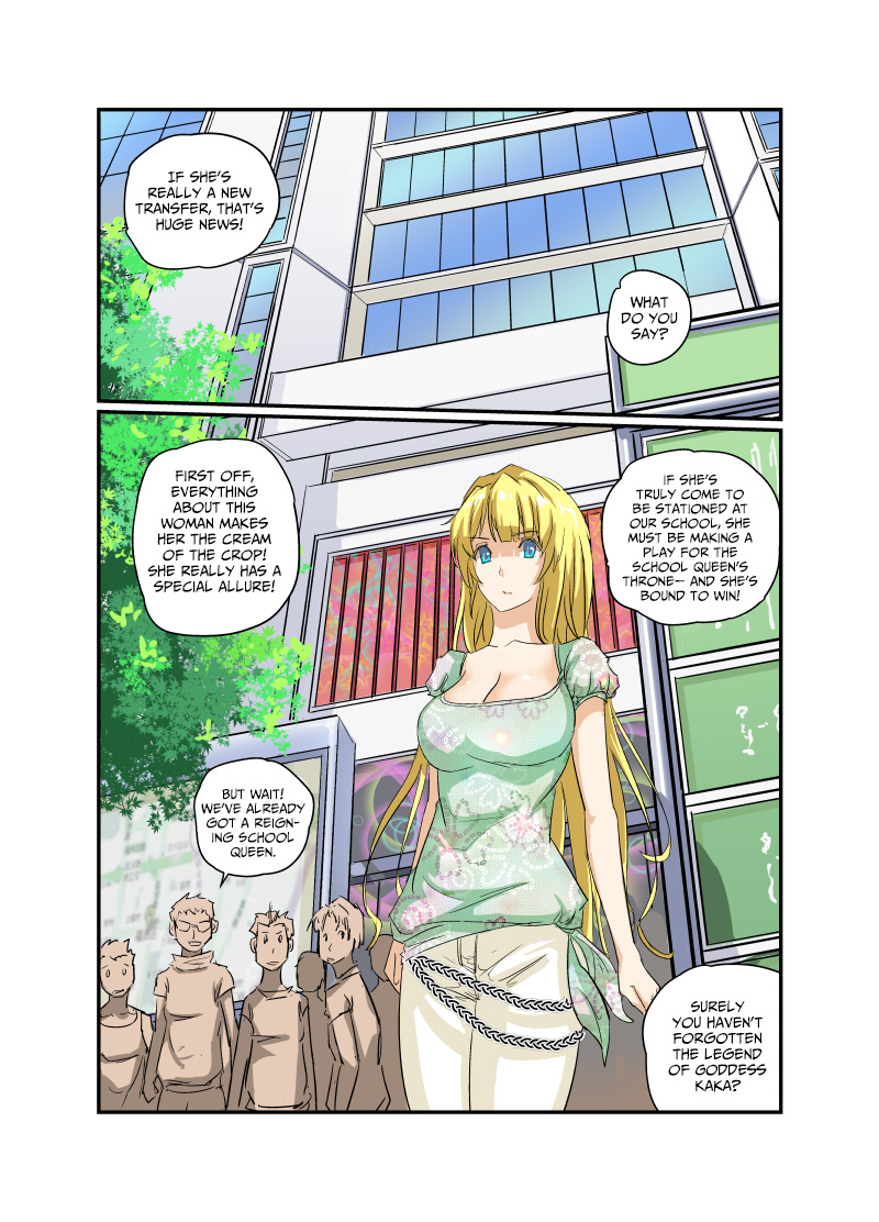 Jin Tian Kai Shi Zuo Nu Shen Chapter 7 page 5 - Chapter 7: School Queen Smackdown
