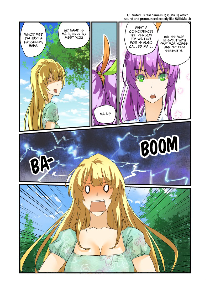 Jin Tian Kai Shi Zuo Nu Shen Chapter 9 page 4 - Chapter 9: You’re Screwed!