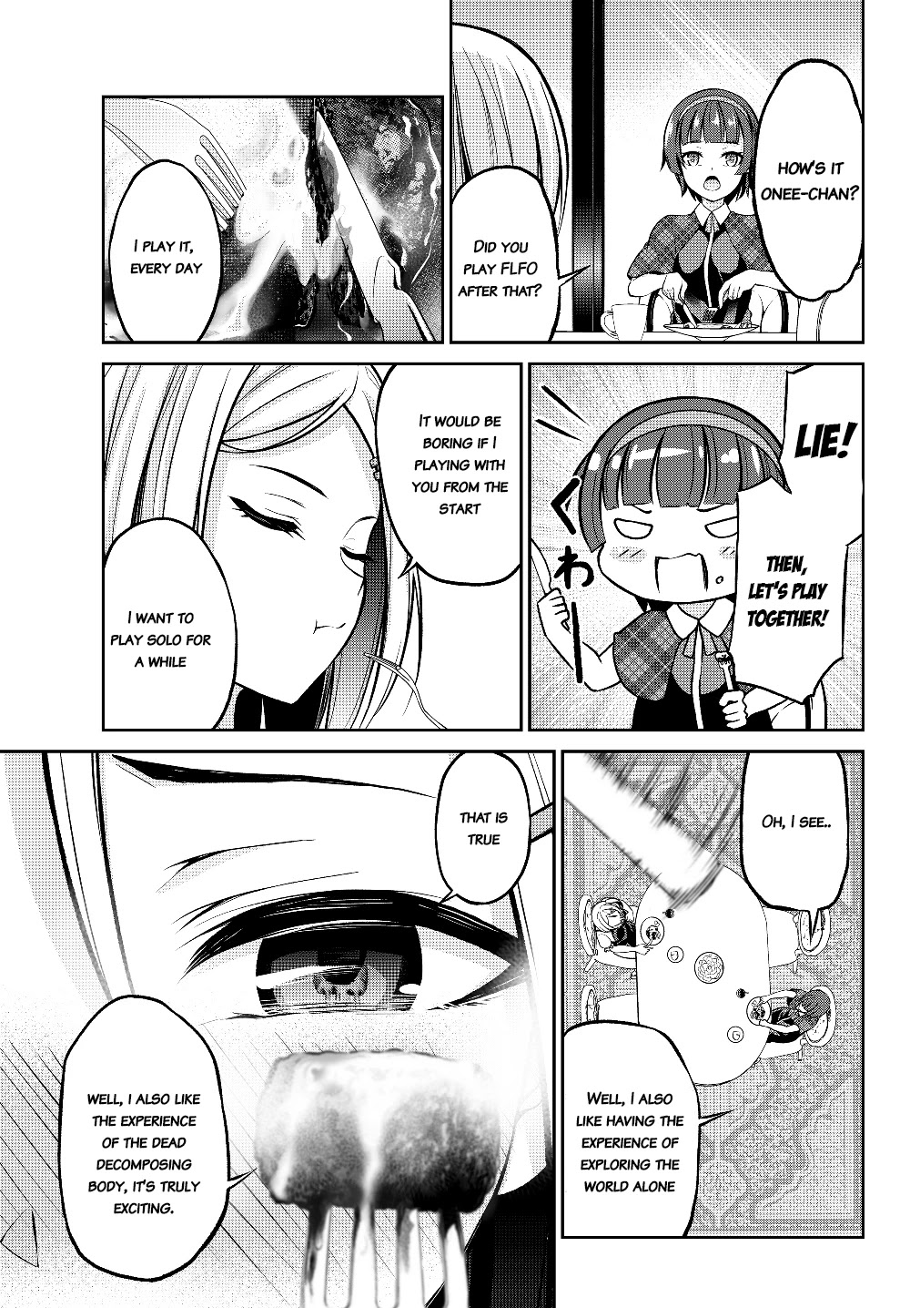 Jingai Hime Sama, Hajimemashita - Free Life Fantasy Online Chapter 2.2 page 16 - Chapter 2.2: My home is catacomb 2