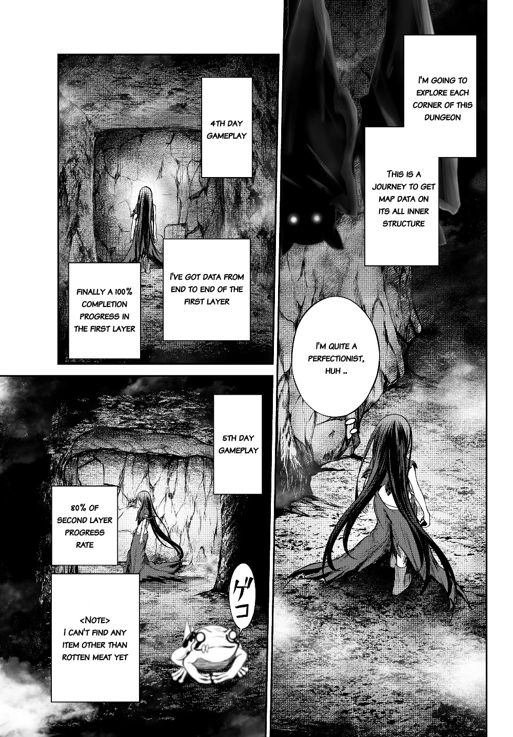 Jingai Hime Sama, Hajimemashita - Free Life Fantasy Online Chapter 2.2 page 3 - Chapter 2.2: My home is catacomb 2