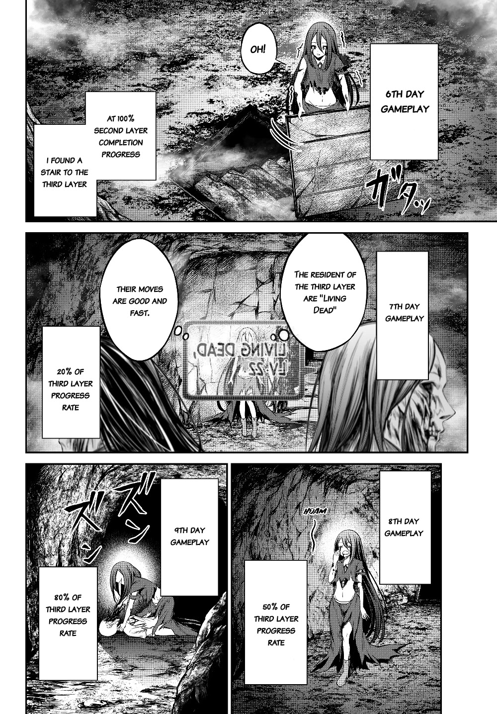 Jingai Hime Sama, Hajimemashita - Free Life Fantasy Online Chapter 2.2 page 4 - Chapter 2.2: My home is catacomb 2
