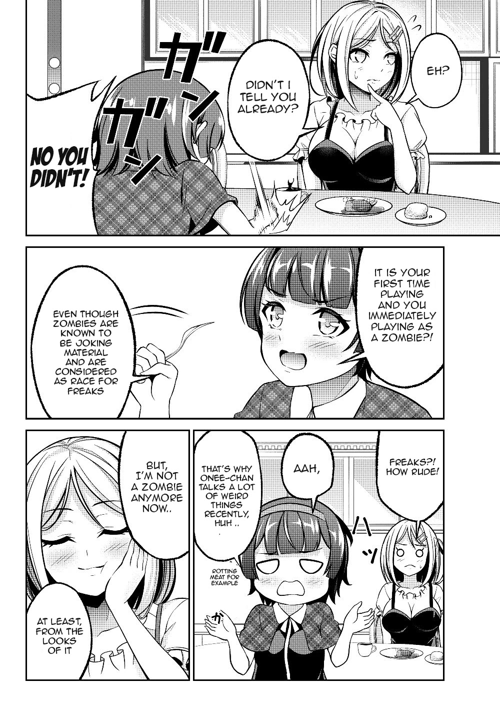 Jingai Hime Sama, Hajimemashita - Free Life Fantasy Online Chapter 3.2 page 19 - Chapter 3.2: THE ZOMBIE ATTACK OF THE NON-HUMAN RACE PRINCESS! 2