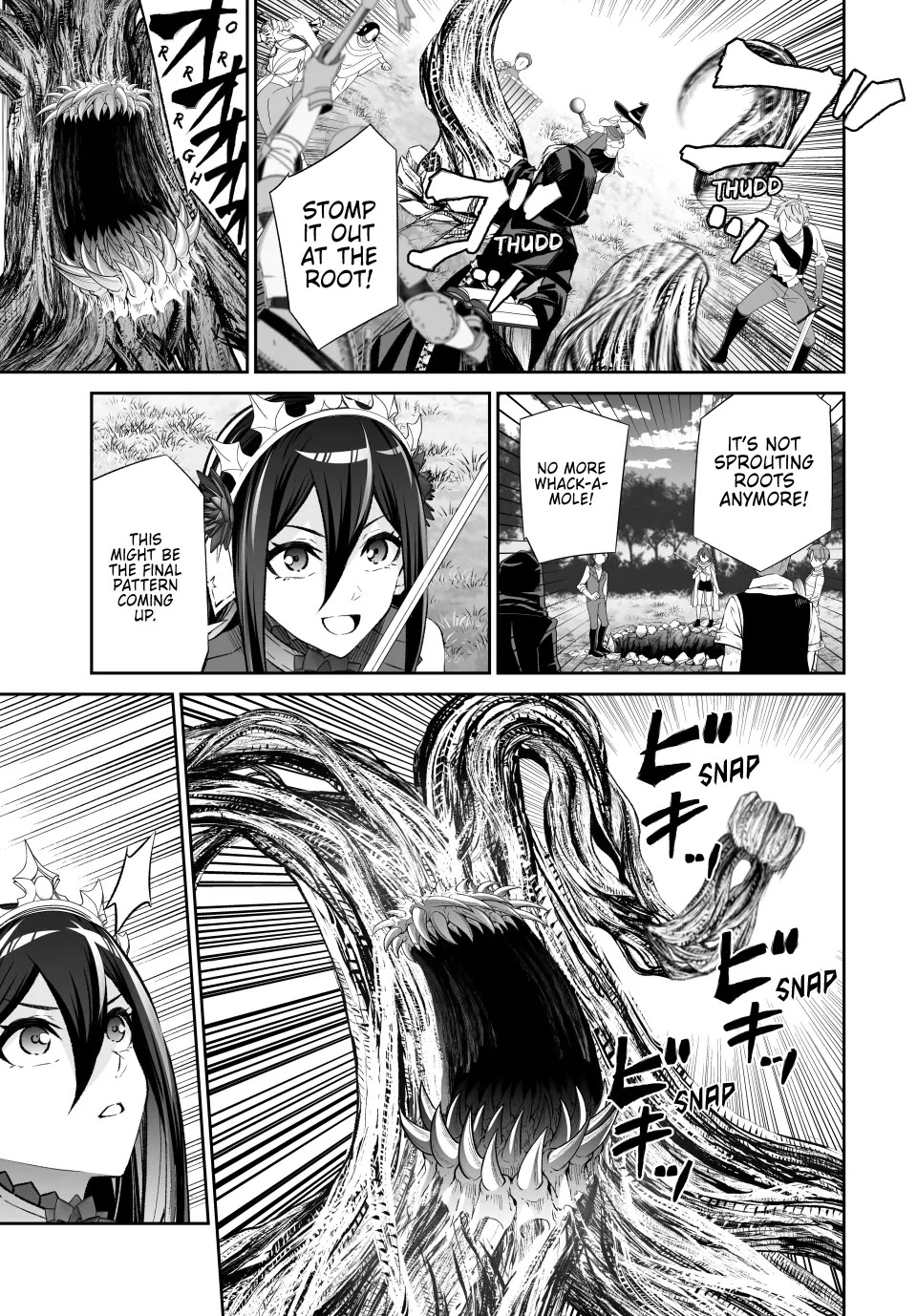 Jingai Hime Sama, Hajimemashita - Free Life Fantasy Online Chapter 57 page 17 - Chapter 57: One Triffid, Whipped and Chopped!