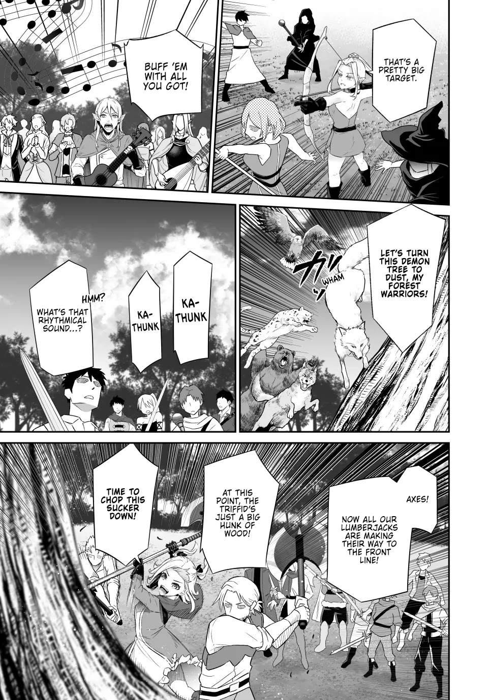 Jingai Hime Sama, Hajimemashita - Free Life Fantasy Online Chapter 57 page 27 - Chapter 57: One Triffid, Whipped and Chopped!