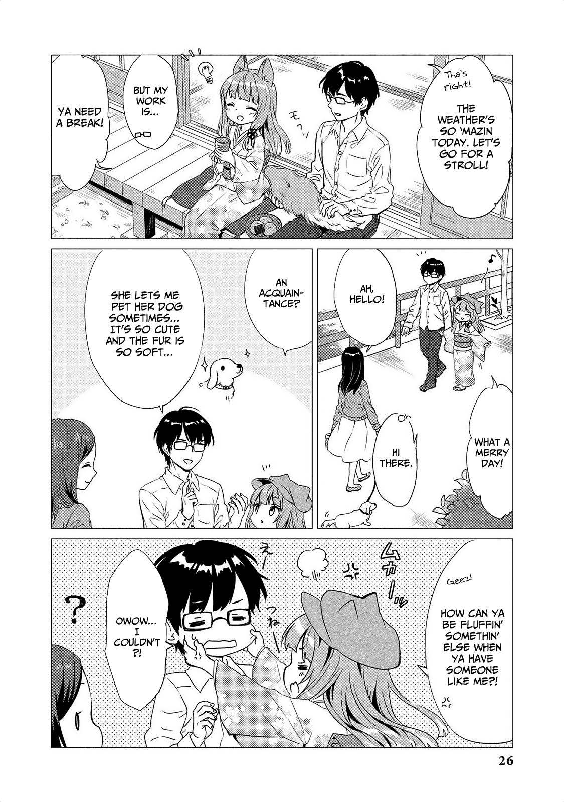 Jingai no Yome to Icha Icha suru - Anthology Comic Chapter 10 page 5 - Chapter 10: Living with a Fox