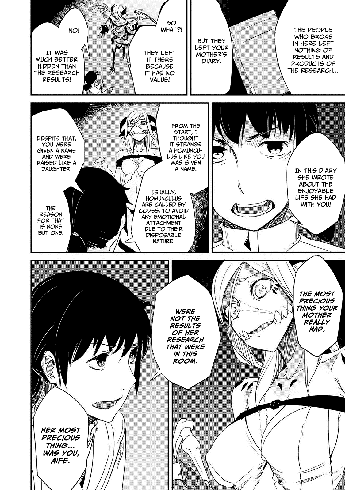Jingai no Yome to Icha Icha suru - Anthology Comic Chapter 17 page 21 - Chapter 17: The Yearning of the Forgotten Bones [END]