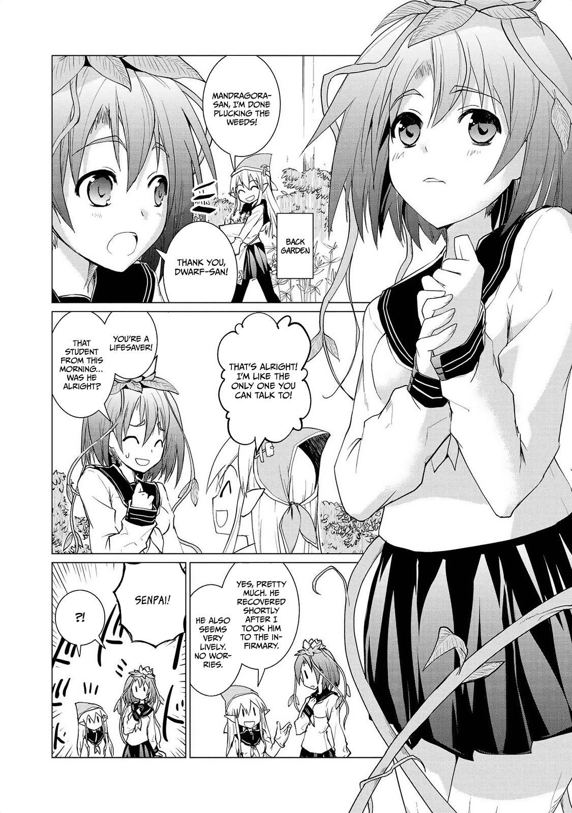 Jingai no Yome to Icha Icha suru - Anthology Comic Chapter 5 page 5 - Chapter 5: Rise Up! Mandragora-senpai!