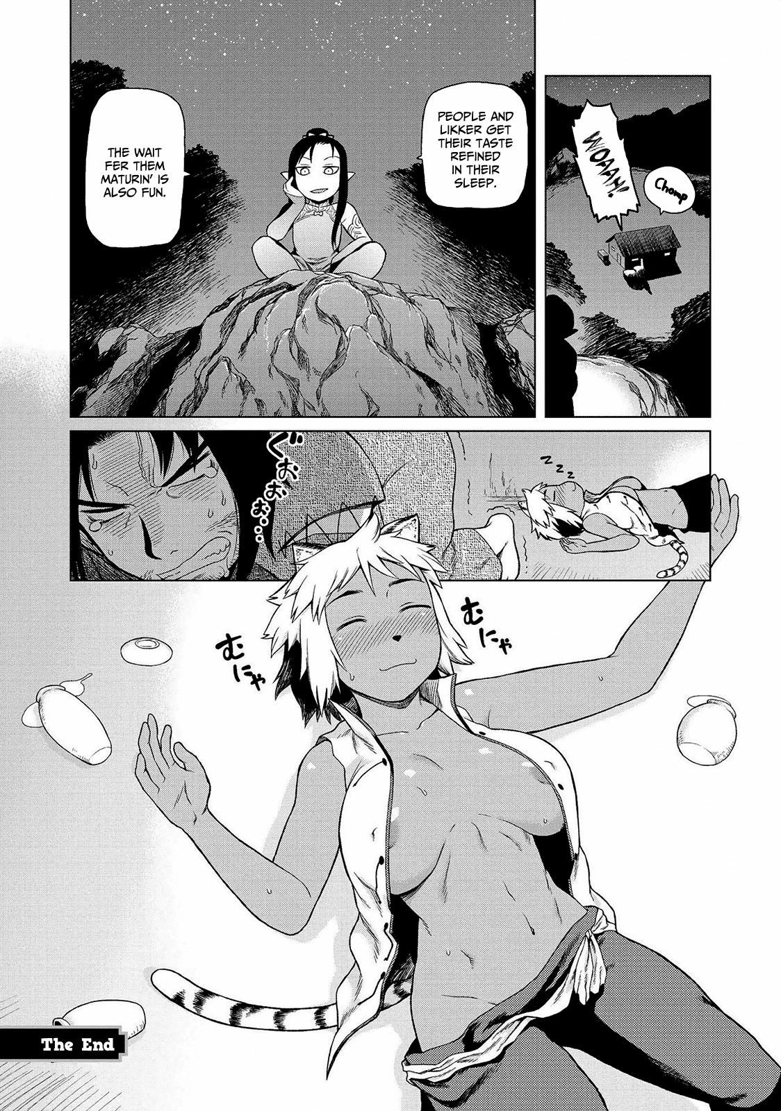 Jingai no Yome to Icha Icha suru - Anthology Comic Chapter 6 page 17 - Chapter 6: A Human, a Tiger, and a Wizard