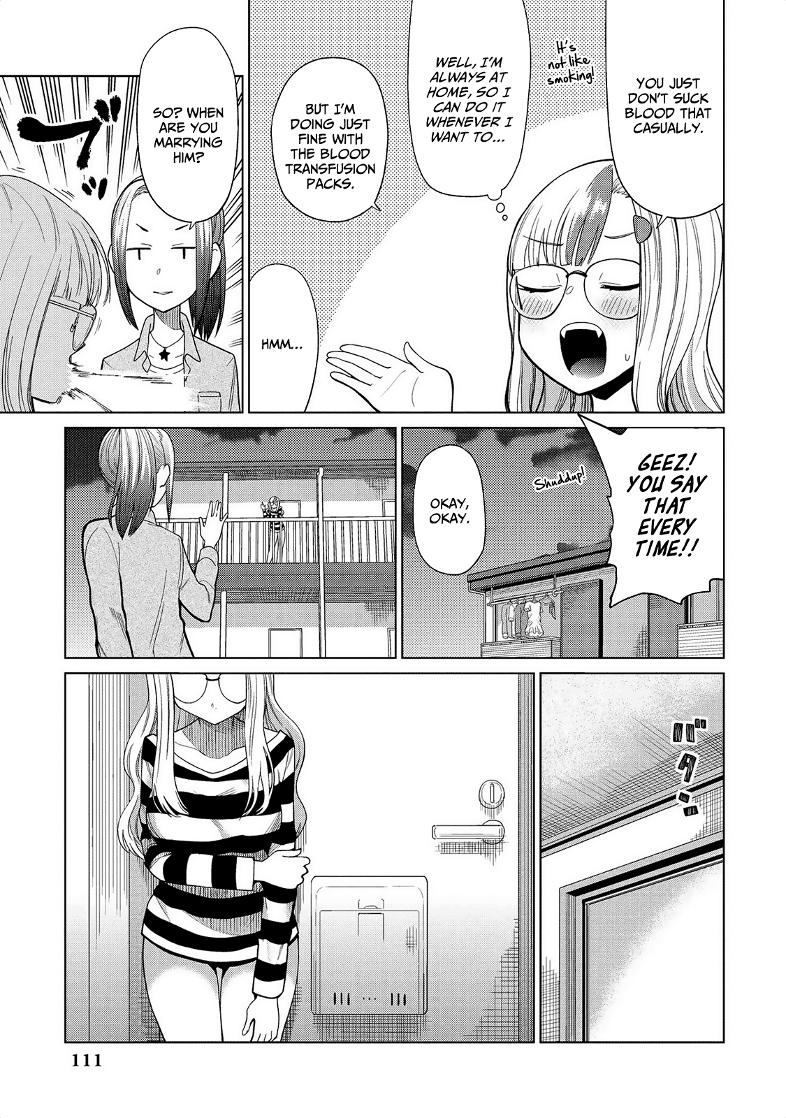 Jingai no Yome to Icha Icha suru - Anthology Comic Chapter 7 page 8 - Chapter 7: I'm Dating a Vampire