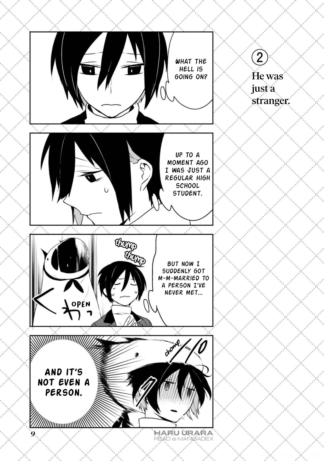 Jingai-san no Yome Chapter 1 page 9 - Chapter 1