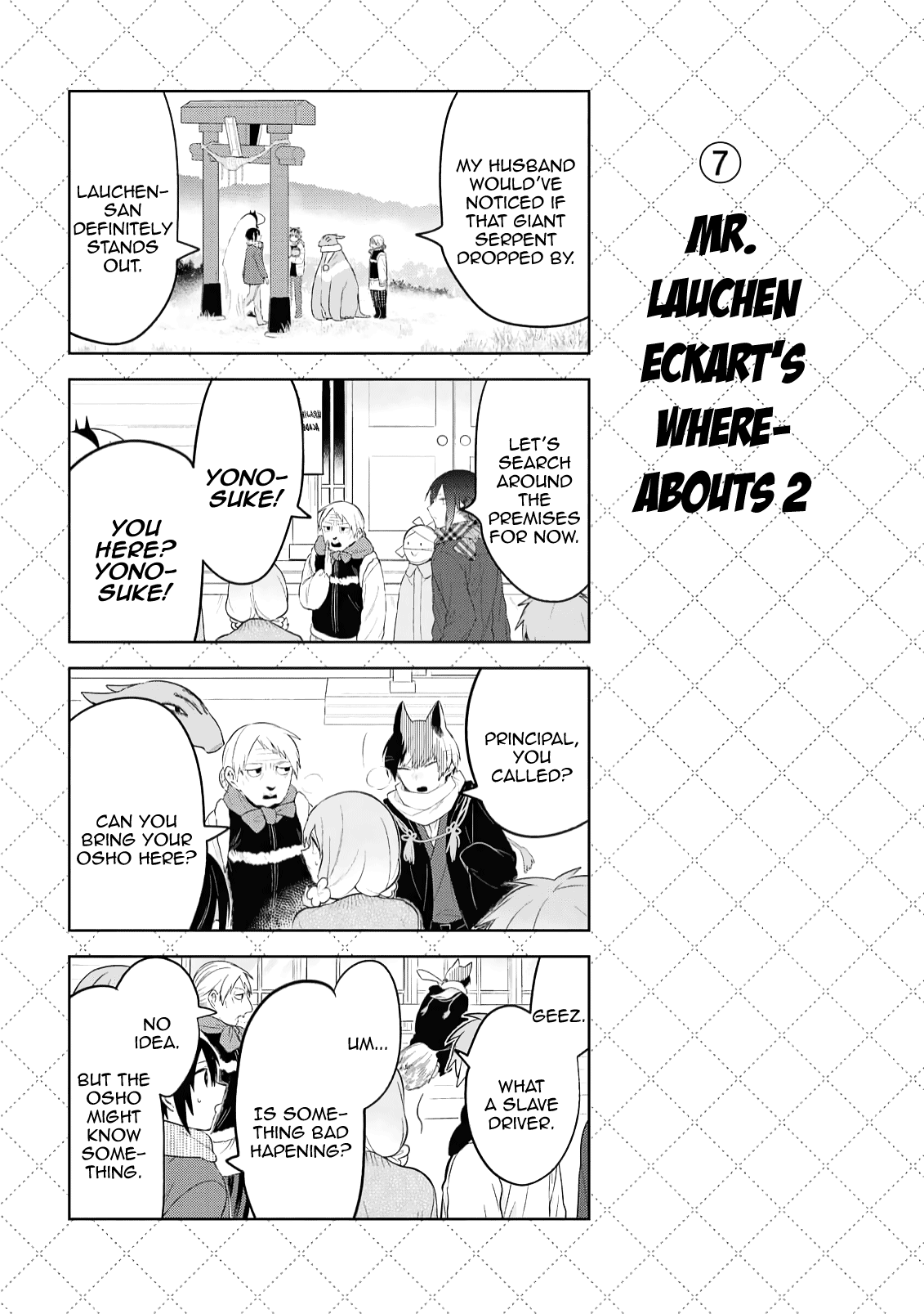 Jingai-san no Yome Chapter 126 page 8 - Chapter 126