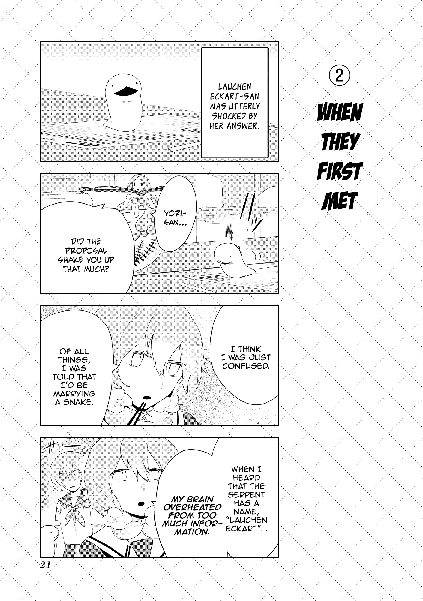 Jingai-san no Yome Chapter 37 page 3 - Chapter 37