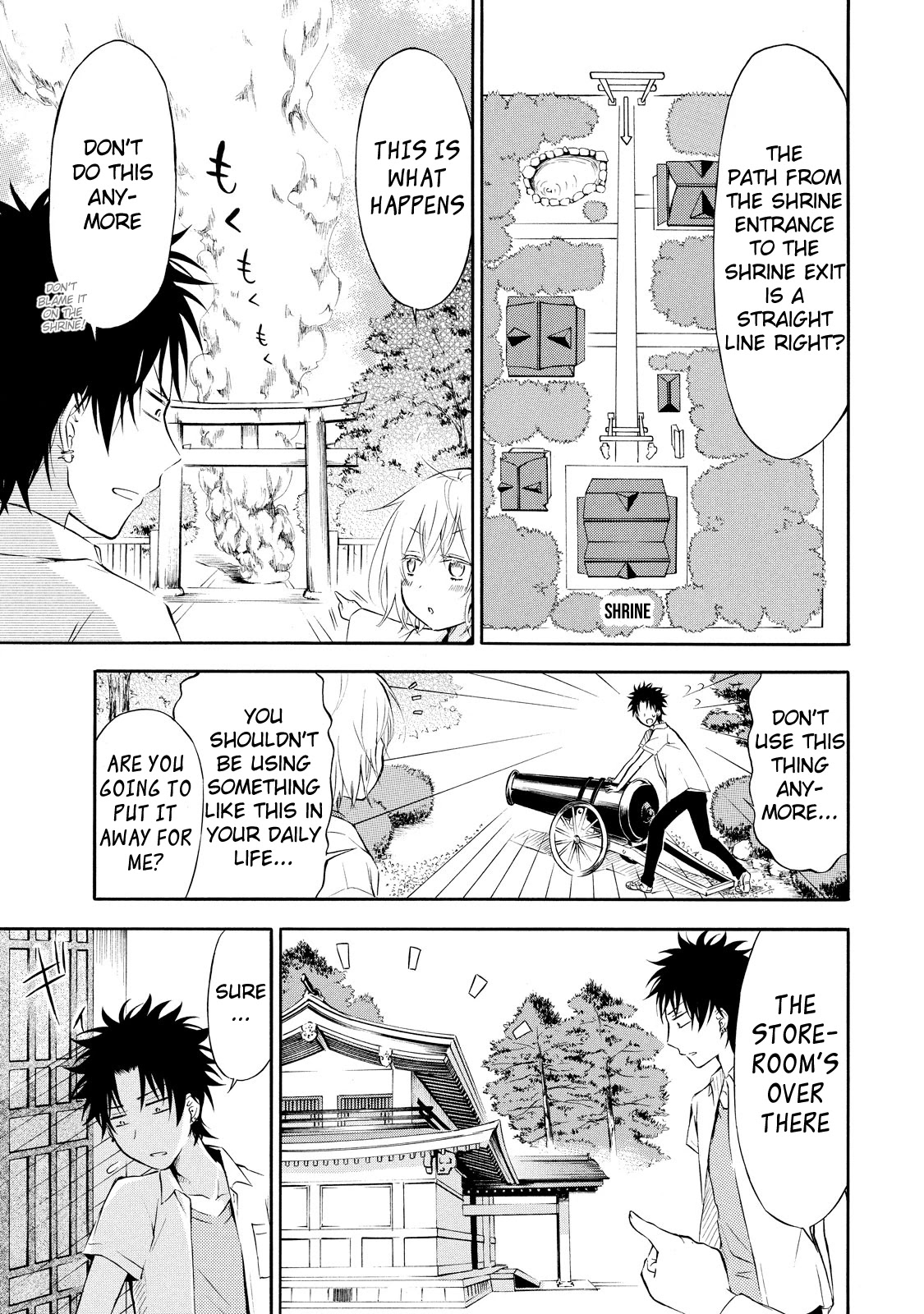 Jinja Yell! Chapter 1 page 27 - Chapter 1: A Meeting with the Daily Offering