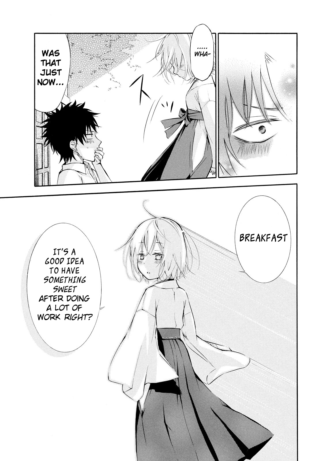 Jinja Yell! Chapter 1 page 36 - Chapter 1: A Meeting with the Daily Offering