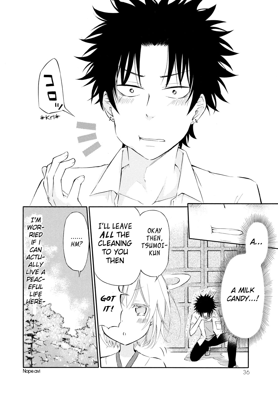 Jinja Yell! Chapter 1 page 37 - Chapter 1: A Meeting with the Daily Offering