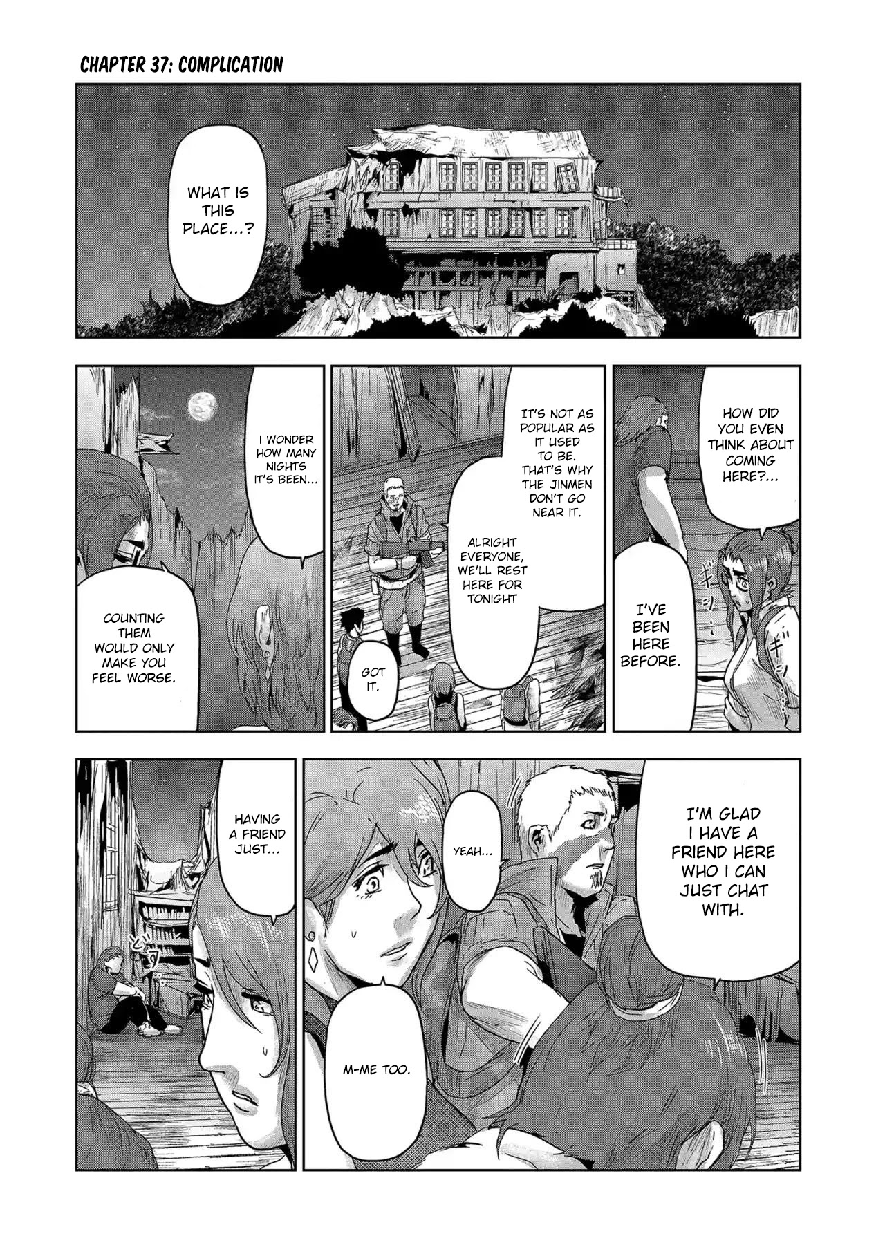Jinmen Chapter 37 page 1 - Chapter 37: Complication