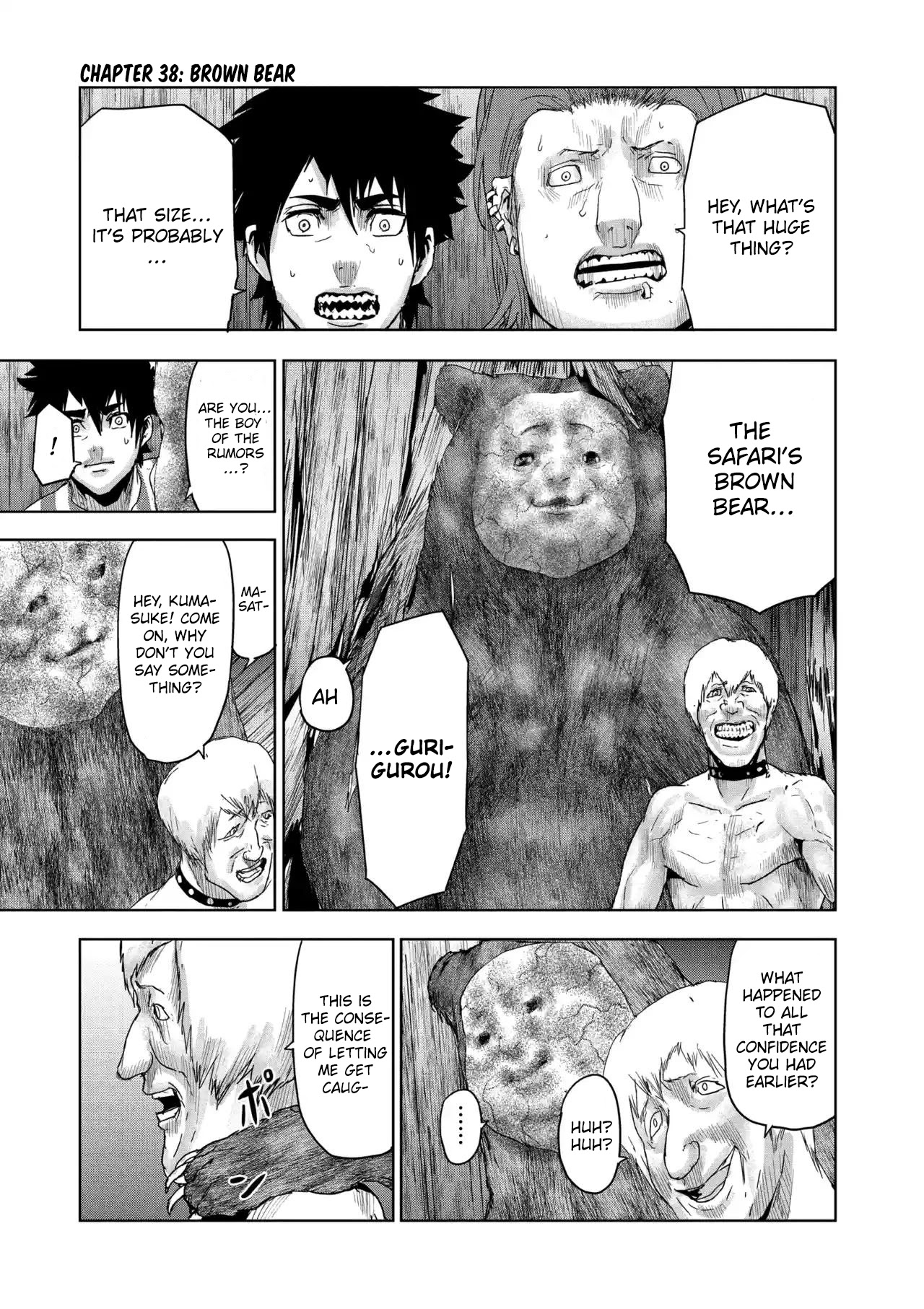 Jinmen Chapter 38 page 1 - Chapter 38: Brown Bear
