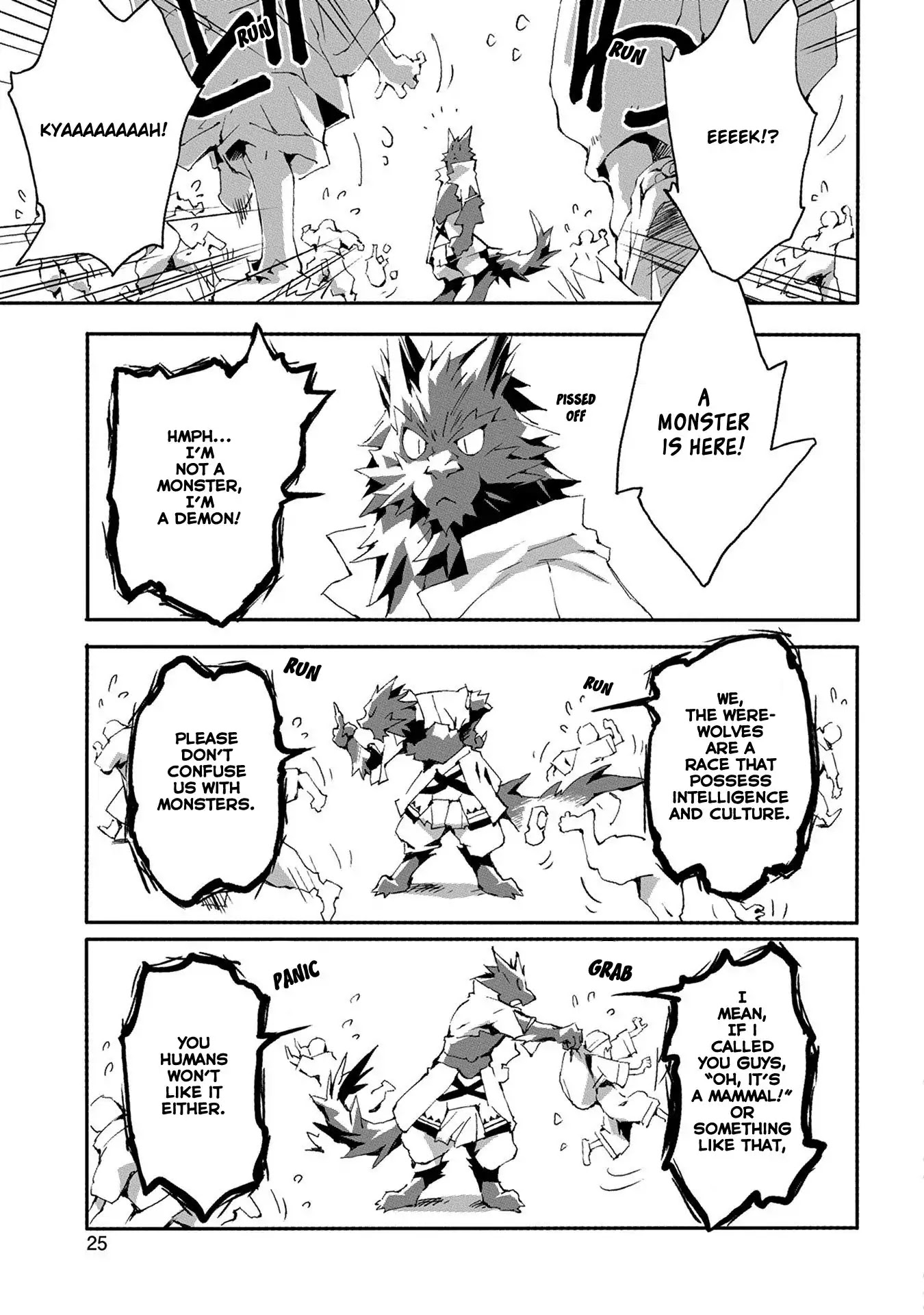 Jinrou e no Tensei, Maou no Fukkan: Hajimari no Shou Chapter 1 page 23 - Chapter 1: My Name is Veight
