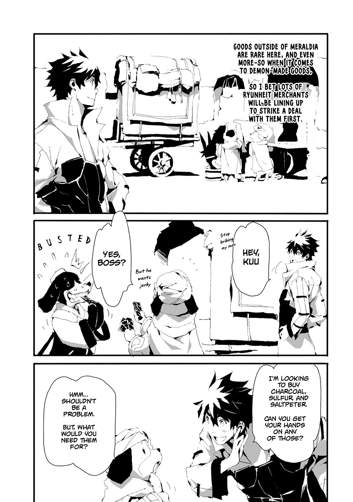Jinrou e no Tensei, Maou no Fukkan: Hajimari no Shou Chapter 10 page 6 - Chapter 10: Uninvited Guests