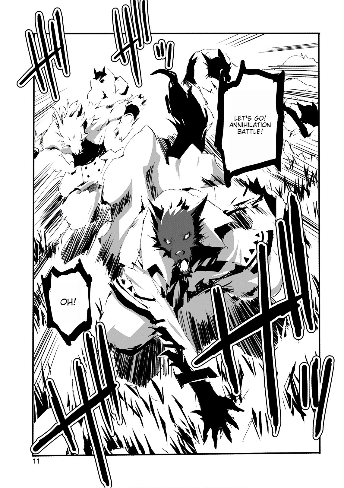 Jinrou e no Tensei, Maou no Fukkan: Hajimari no Shou Chapter 11 page 11 - Chapter 11