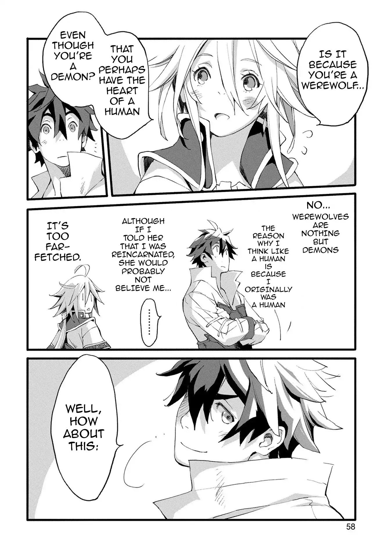 Jinrou e no Tensei, Maou no Fukkan: Hajimari no Shou Chapter 2 page 14 - Chapter 2