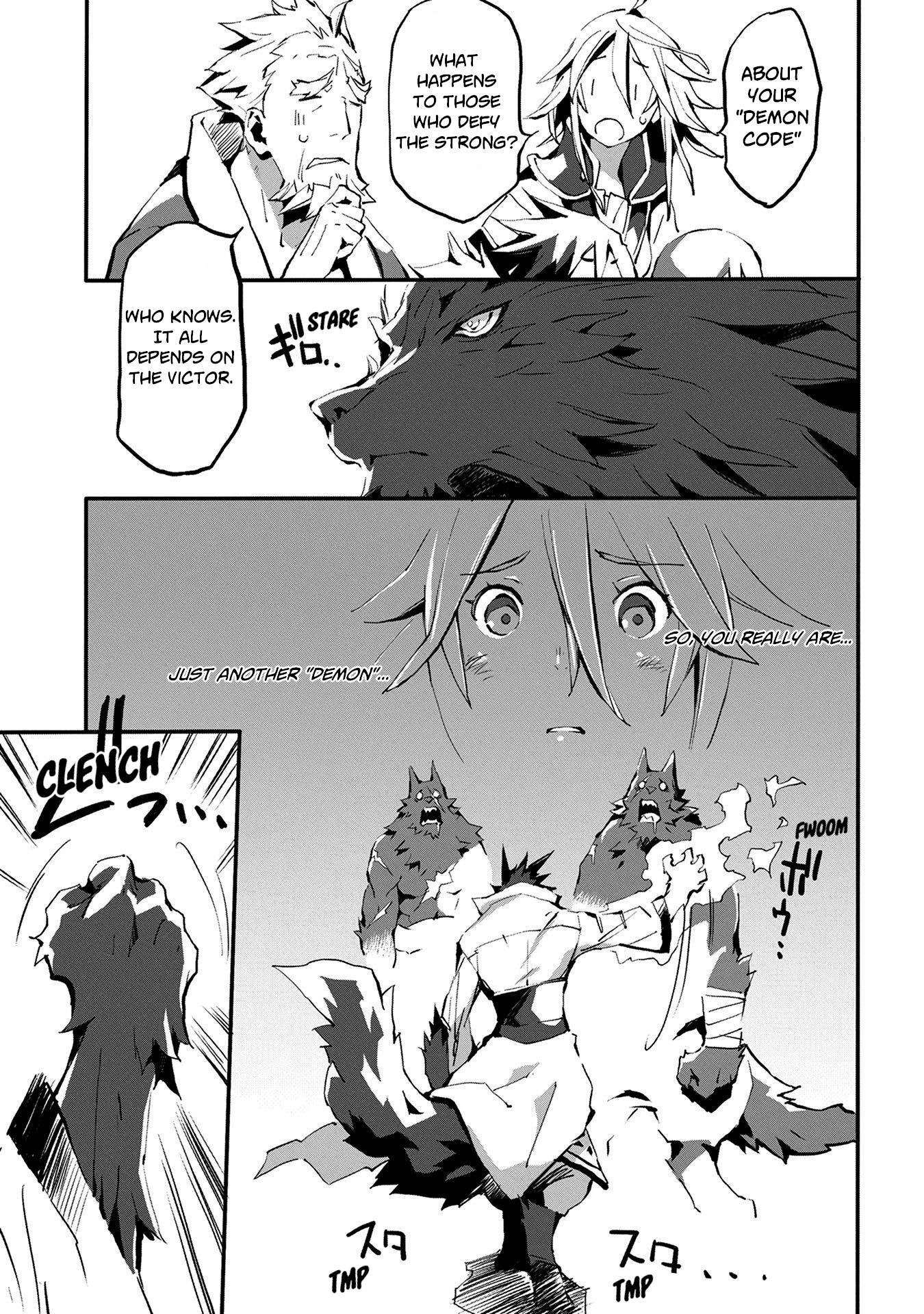 Jinrou e no Tensei, Maou no Fukkan: Hajimari no Shou Chapter 3 page 22 - Chapter 3: Veight vs The GarNi Brothers