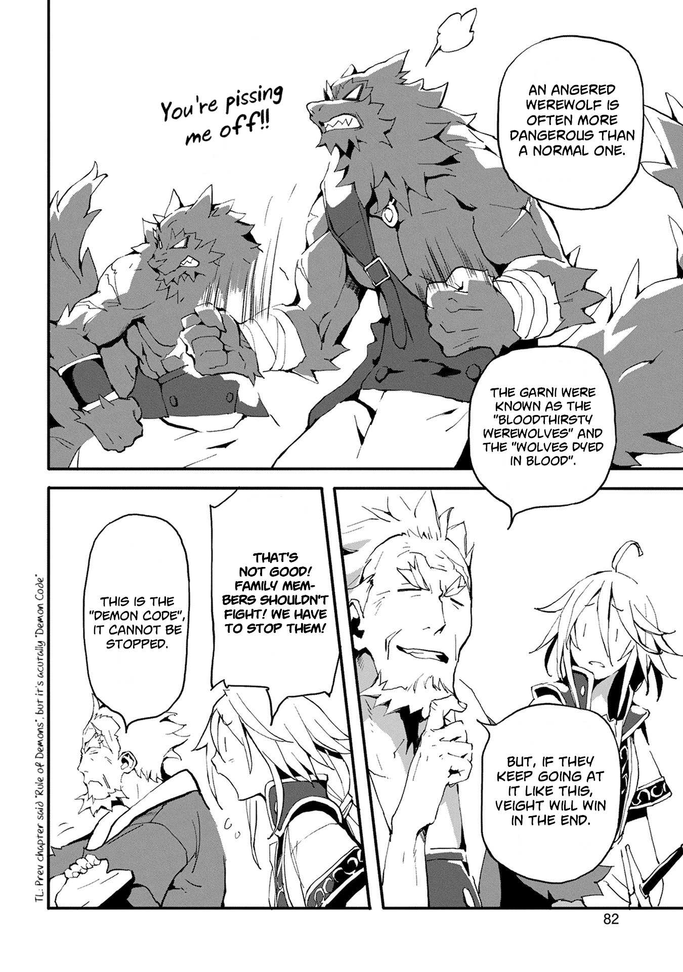 Jinrou e no Tensei, Maou no Fukkan: Hajimari no Shou Chapter 3 page 4 - Chapter 3: Veight vs The GarNi Brothers