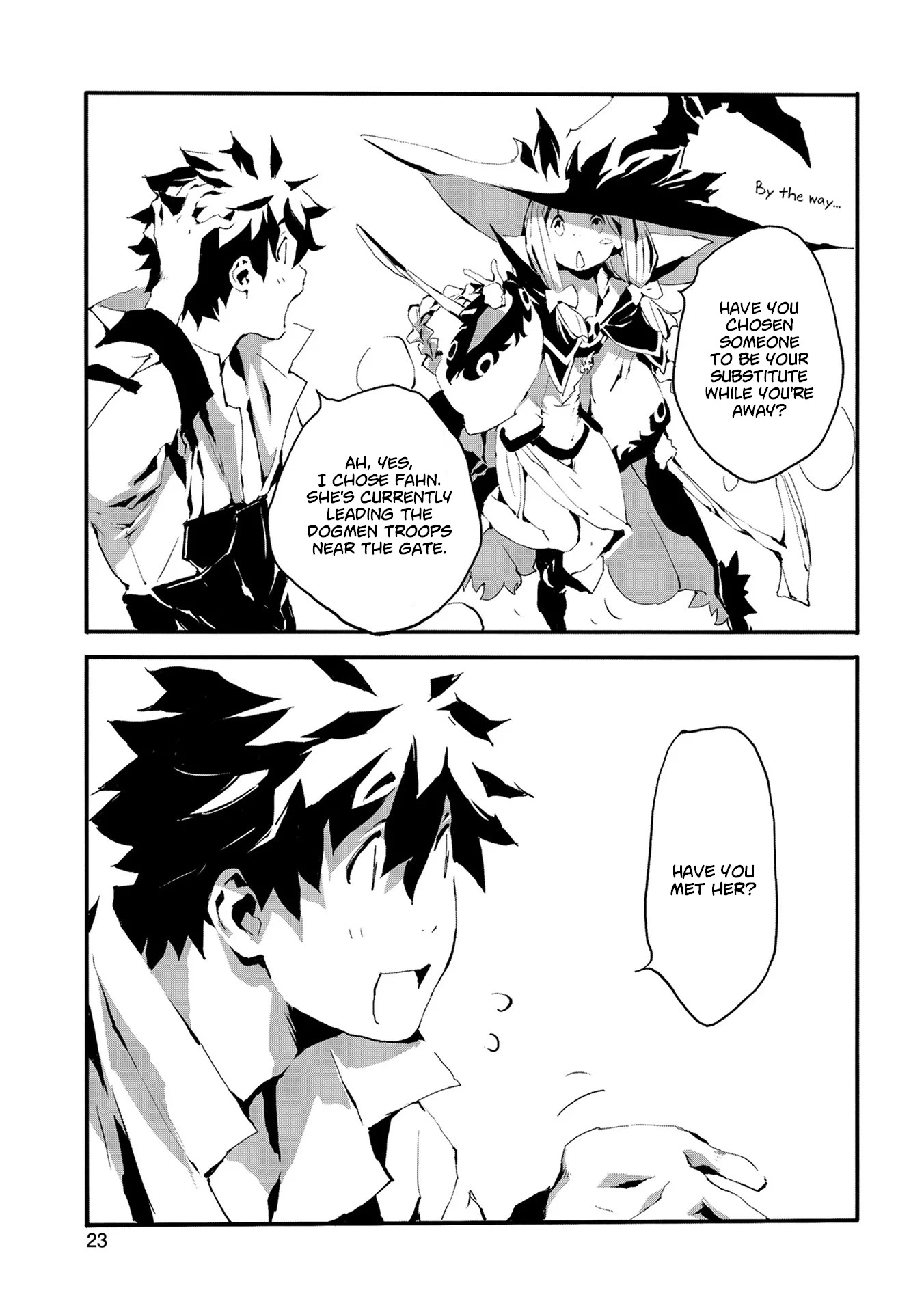Jinrou e no Tensei, Maou no Fukkan: Hajimari no Shou Chapter 6 page 21 - Chapter 6: Great Sage, Gomoviroa