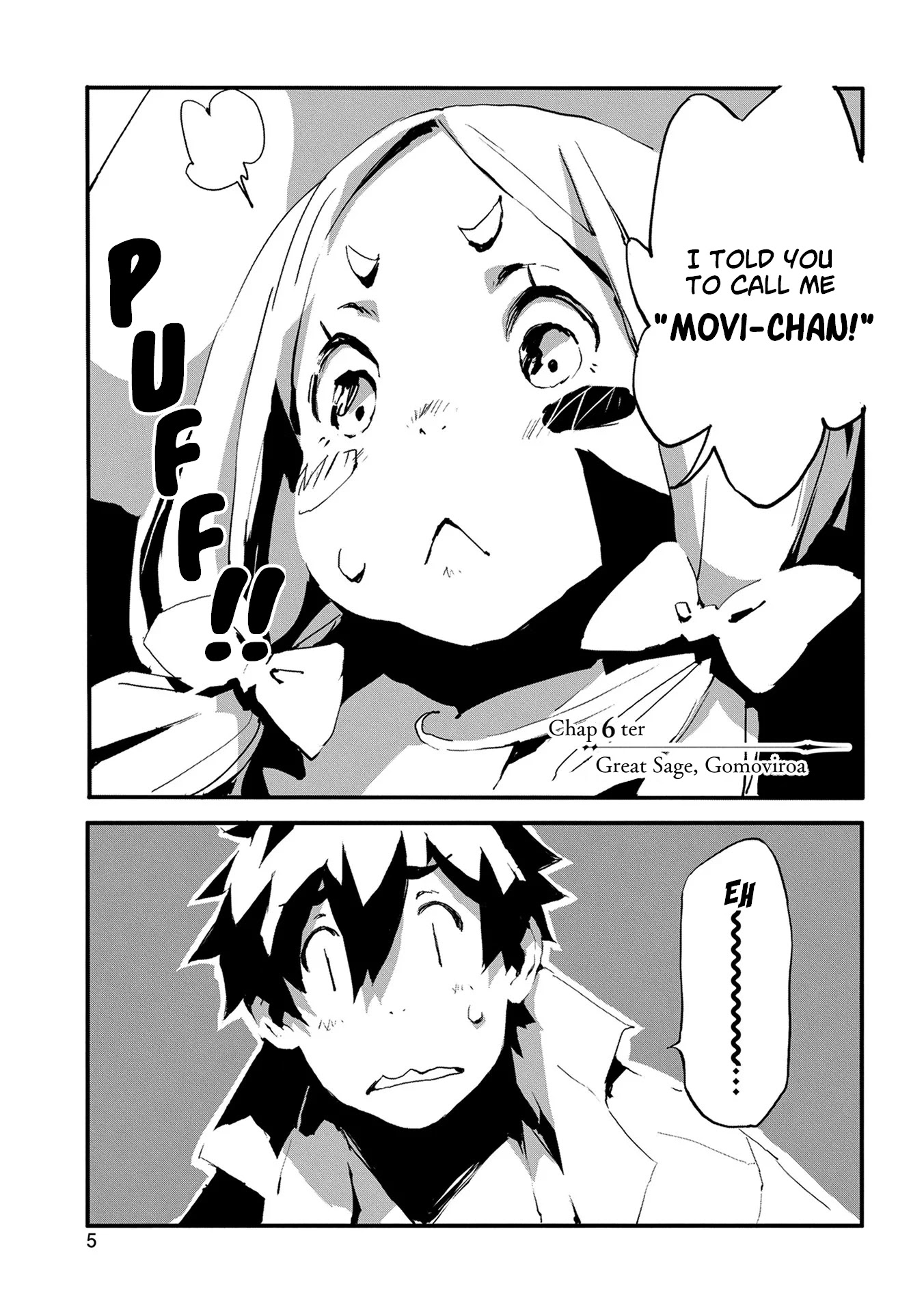 Jinrou e no Tensei, Maou no Fukkan: Hajimari no Shou Chapter 6 page 3 - Chapter 6: Great Sage, Gomoviroa