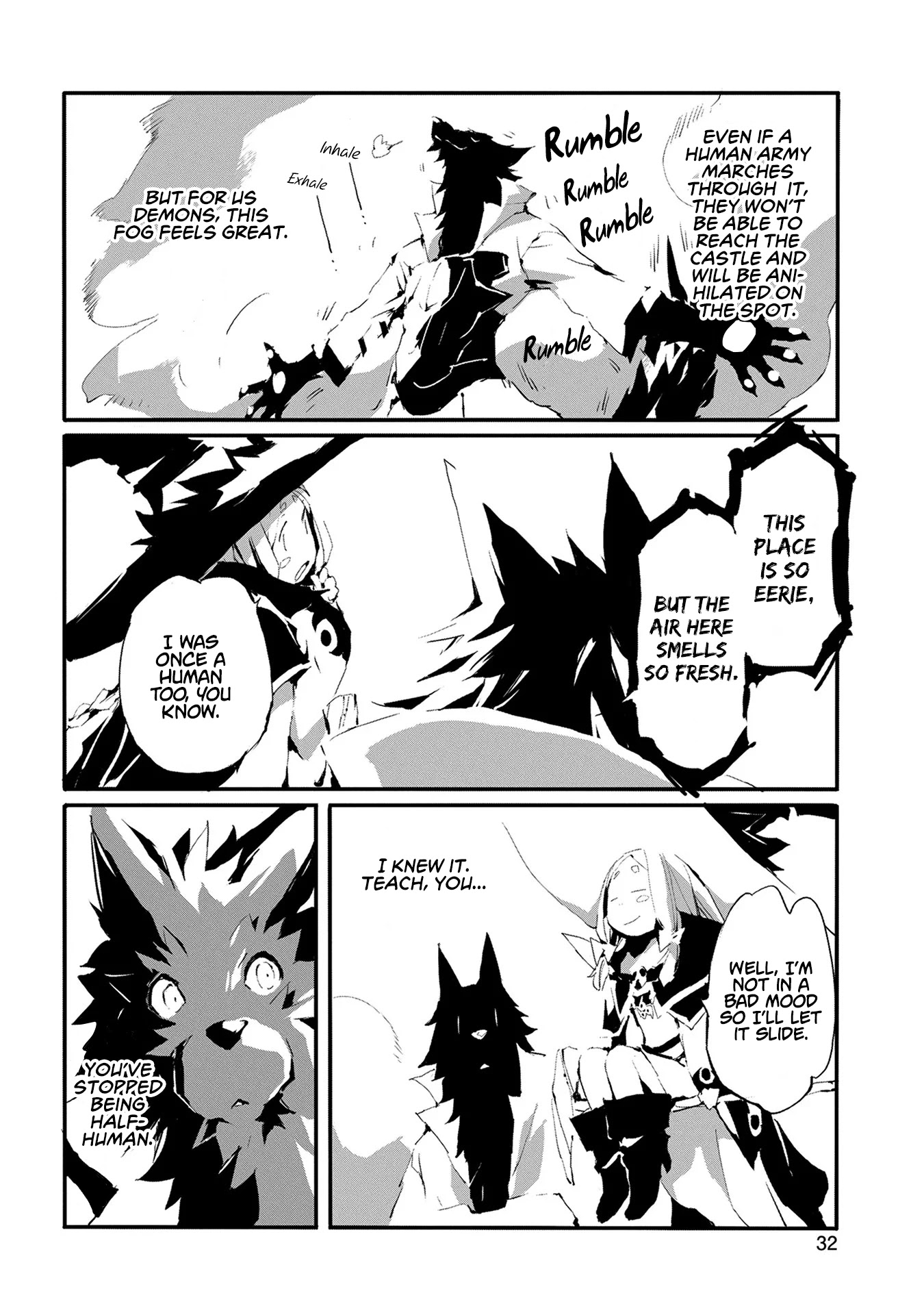 Jinrou e no Tensei, Maou no Fukkan: Hajimari no Shou Chapter 7 page 4 - Chapter 7: The Demon Lord's Headquarters