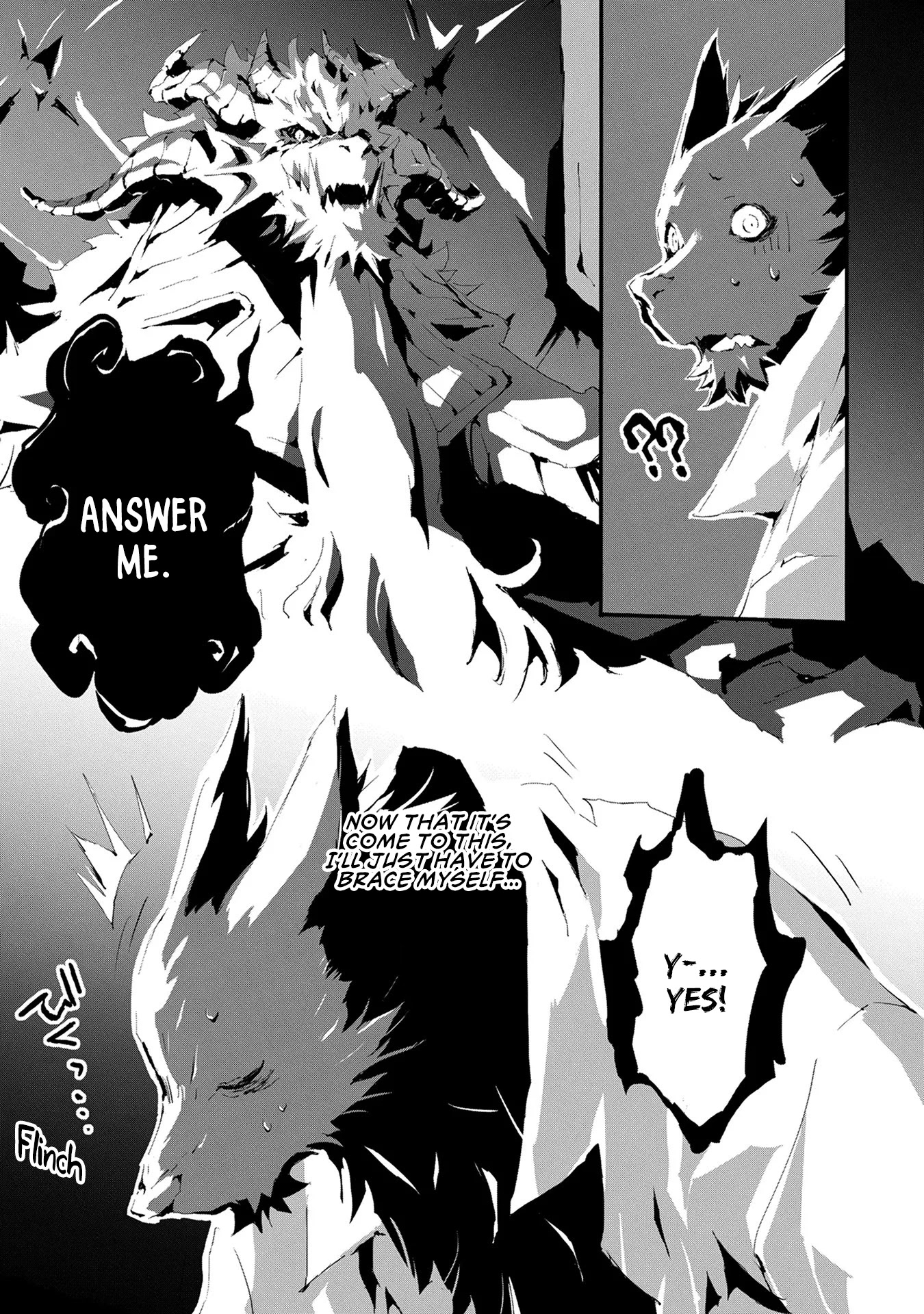 Jinrou e no Tensei, Maou no Fukkan: Hajimari no Shou Chapter 8 page 14 - Chapter 8: Interview